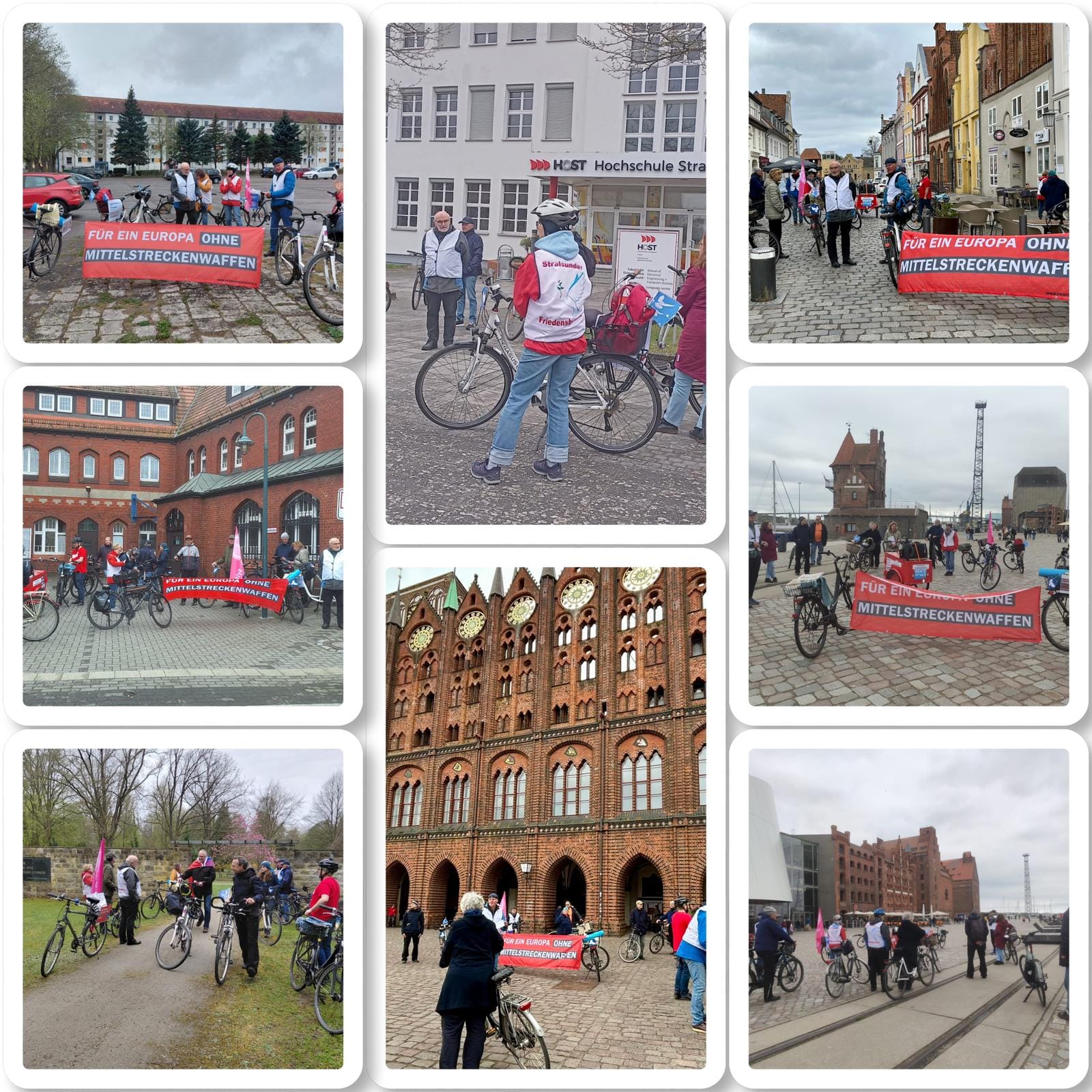 Rückblick: Ostermarsch 2025 in Stralsund