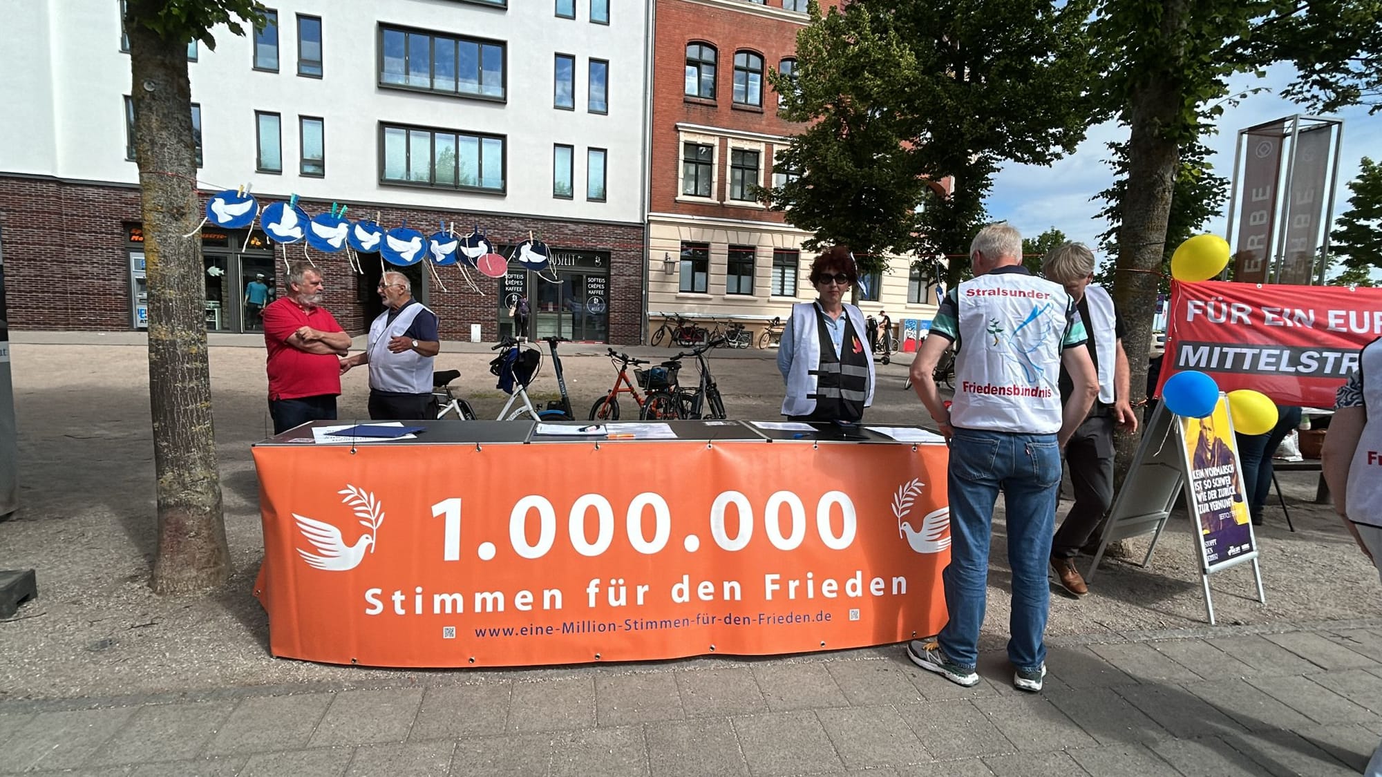 Unsere Friedensmahnwache