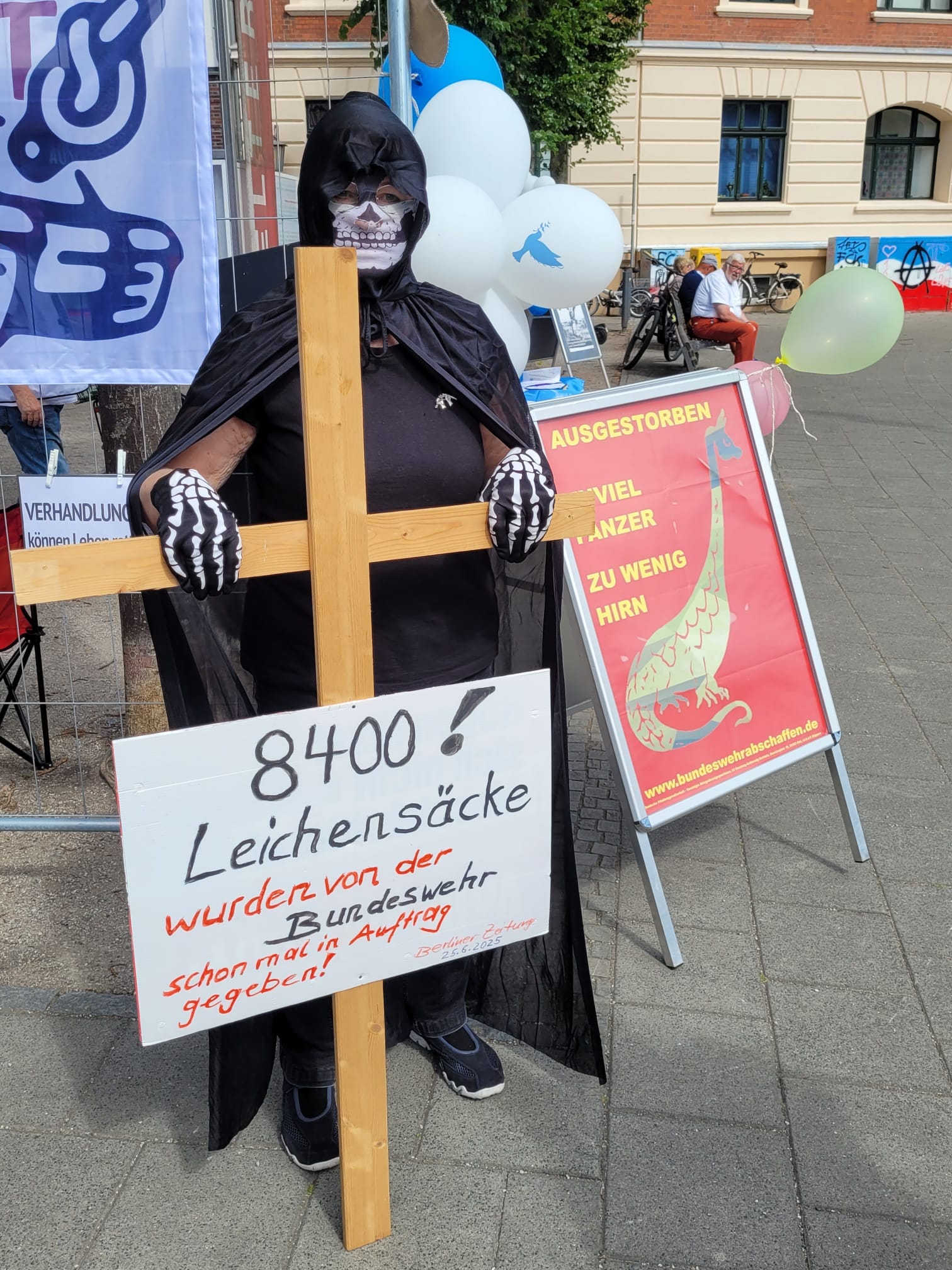 Unsere Friedensmahnwache
