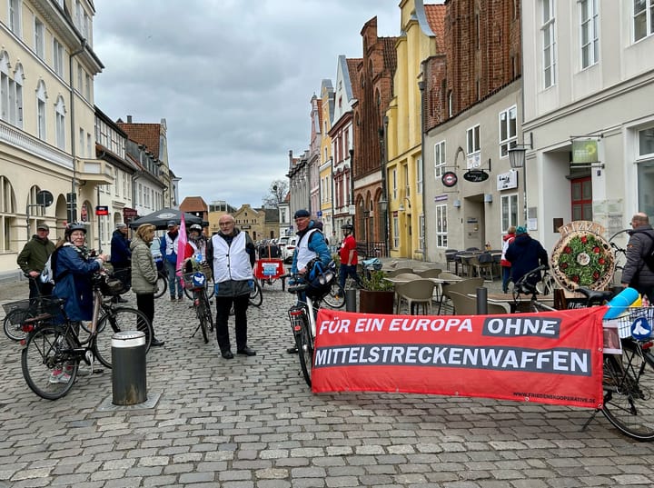 Rückblick: Ostermarsch 2025 in Stralsund