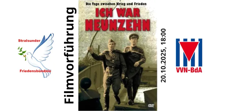 Einladung zur Filmvorführung „Ich war Neunzehn“